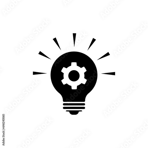Strategy Icon. Great Idea, Innovation Symbol.