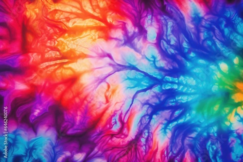 Tie Dye colorful background. Watercolor paint background. © kramynina
