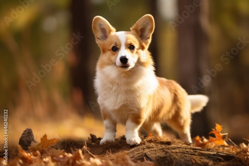 Corgi background © kramynina