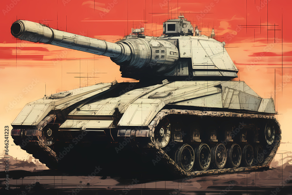 tank illustration