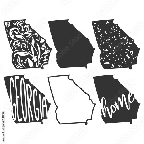 Georgia - USA State Illustration