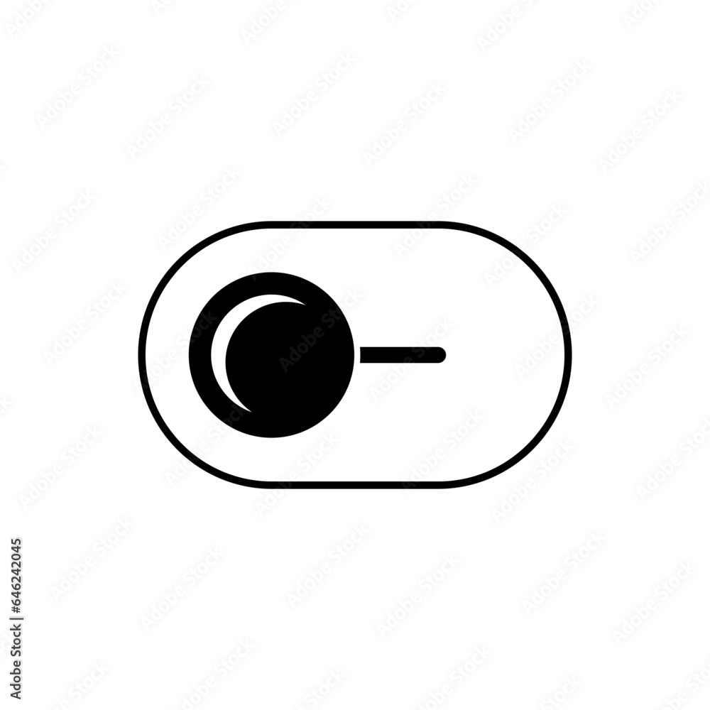Switch Icon. Exchange Button Symbol - Vector. Switch Icon. Exchange Button Symbol - Vector.