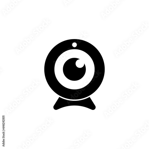Webcam Icon. Conference Technology Element Symbol - Vector.
