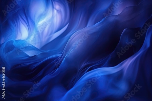 Blue abstract wave background