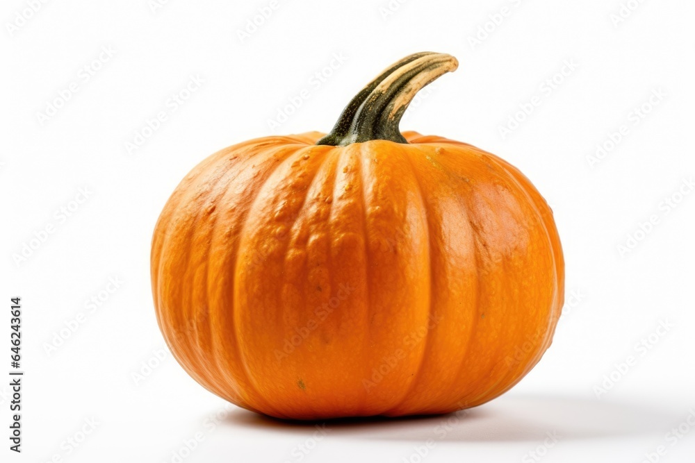 Obraz premium Pumpkin on white background