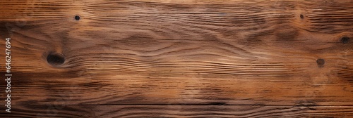 Wood banner background. Top down view. Old brown wood texture background of tabletop. Wooden plank vintage of table board nature pattern. generative AI