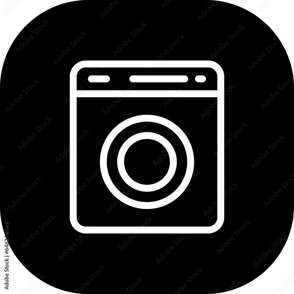 Laundry hotel icon with black filled line outline style. laundry, wash, machine, clean, clothes, dry, detergent. Vector Illustration Laundry hotel icon with black filled line outline style. laundry, wash, machine, clean, clothes, dry, detergent. Vector Illustration