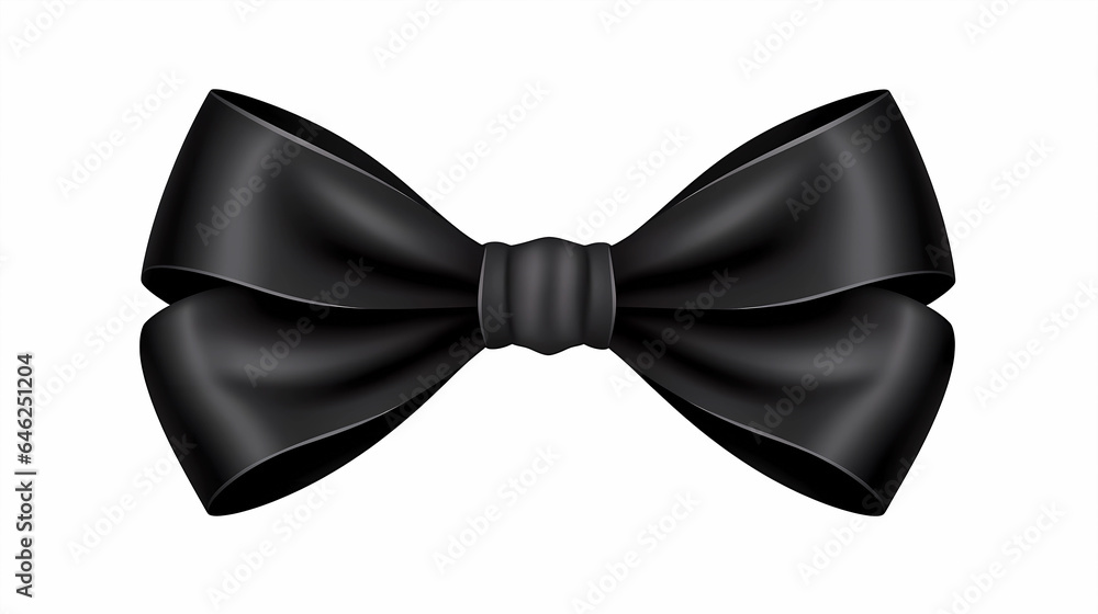 Hand drawn cartoon black bow illustration
Hand drawn cartoon black bow illustration
