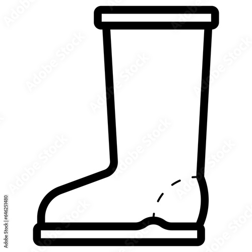 rain boot icon
