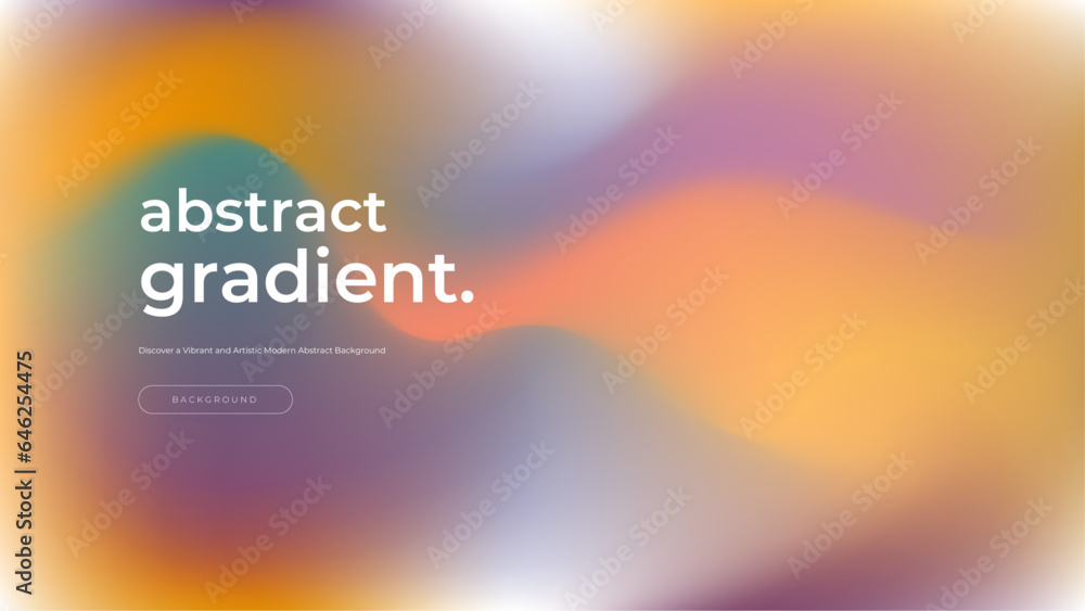 Colorful gradient background design abstract
