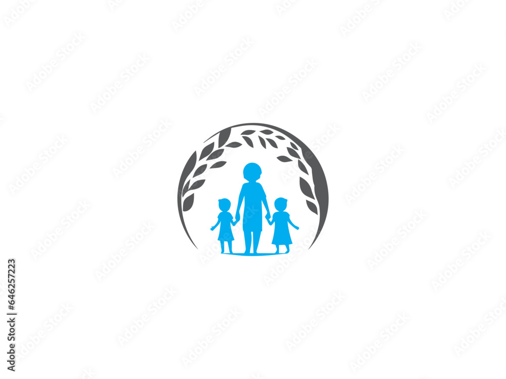 Premium child and children's logo design vector, vector and illustration, Premium child and children's logo design vector, vector and illustration,
