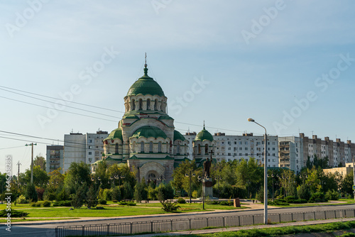 Astrakhan, Russia. Cathedral of the Holy Equal-to-the-Apostles Prince Vladimir