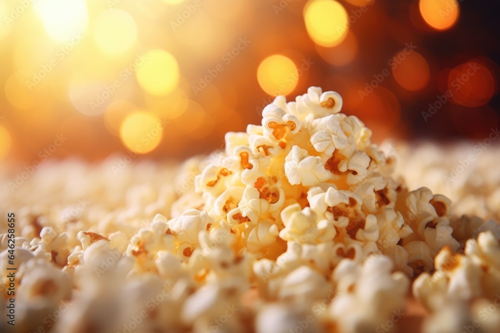 Popcorn background Popcorn background