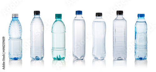 plastic water bottle