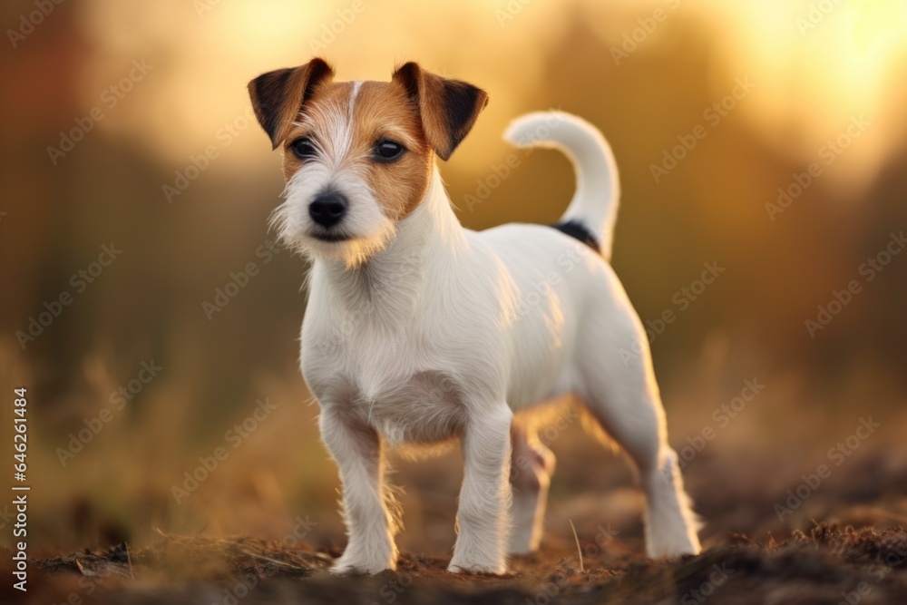 Russell terrier background