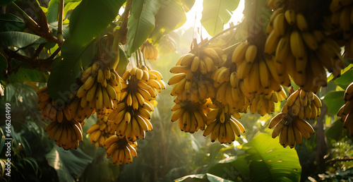 branches of bananas 