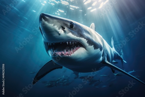 Shark background © kramynina