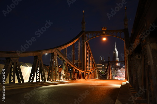 Ulm bei Nacht | Ulmer Münster | Neutorbrücke