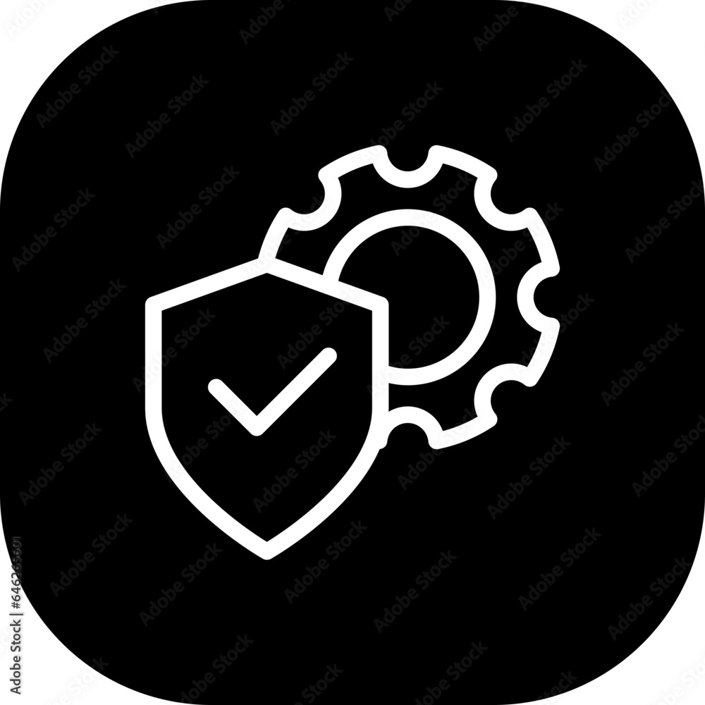 Security control cyber security icon with black filled line outline style. control, security, line, business, protection, web, sign. Vector Illustration Security control cyber security icon with black filled line outline style. control, security, line, business, protection, web, sign. Vector Illustration