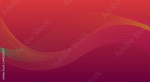 Elegant Lineart Gradient Background Template Wallpaper