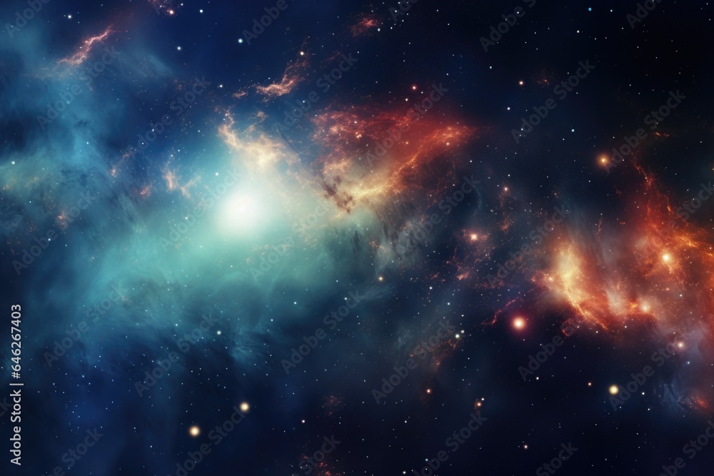 Universe abstract background