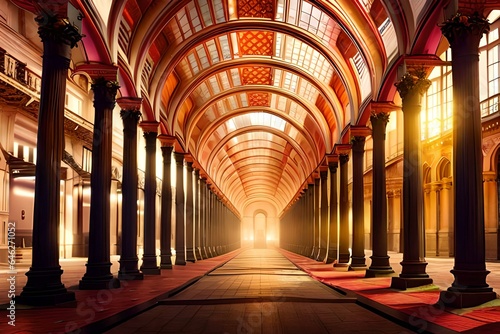 corridor of the church © hina