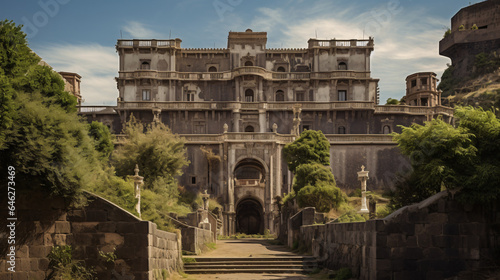 Orsino Castello in Catania Sicily Italy