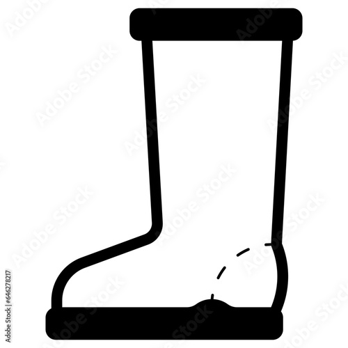 rain boot icon