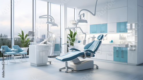 Modern Dentist Office Interior