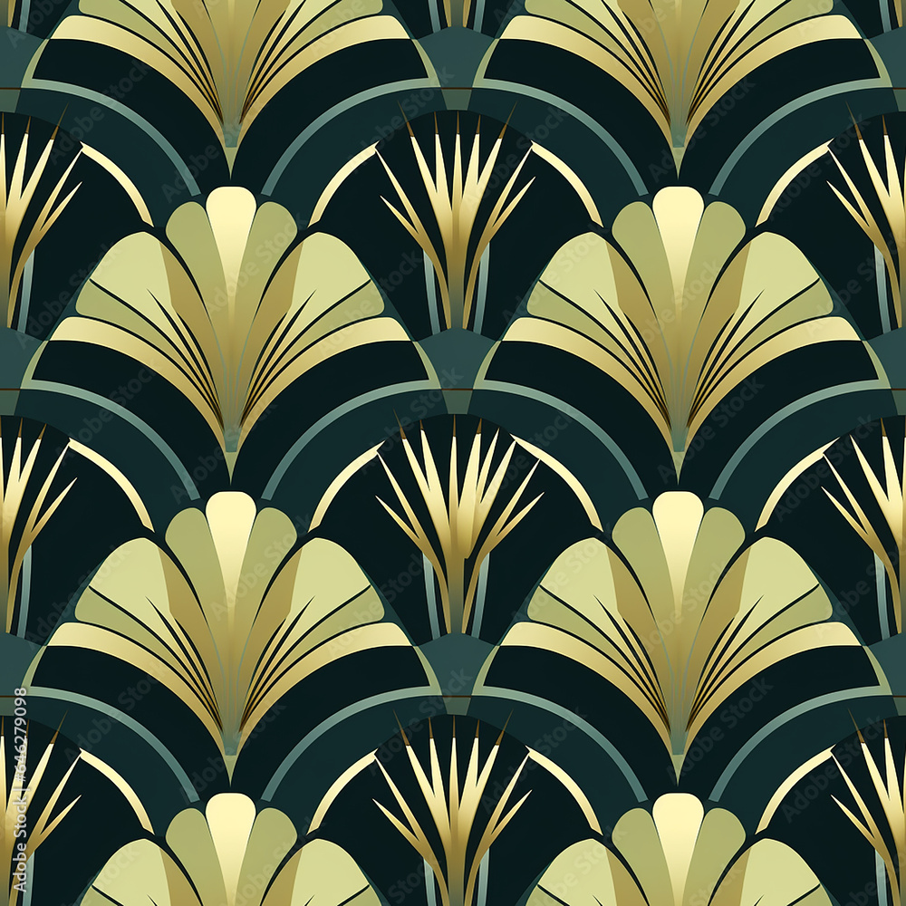 Art Deco Seamless Pattern Art Deco Seamless Pattern