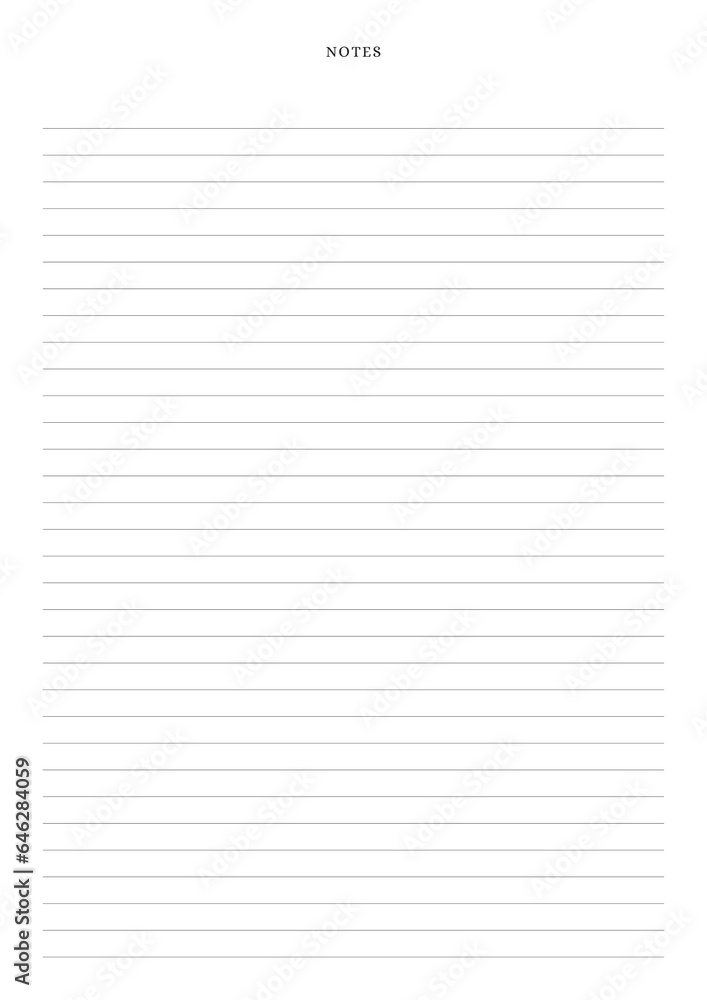 Notes Notes