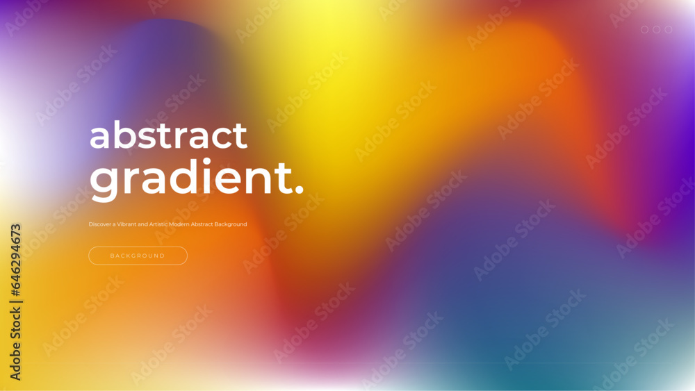 Colorful gradient background abstract vibrant Colorful gradient background abstract vibrant