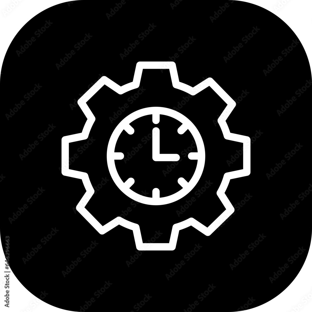Time human resources icon with black filled line outline style. time, clock, hour, symbol, graphic, alarm, sign. Vector Illustration Time human resources icon with black filled line outline style. time, clock, hour, symbol, graphic, alarm, sign. Vector Illustration