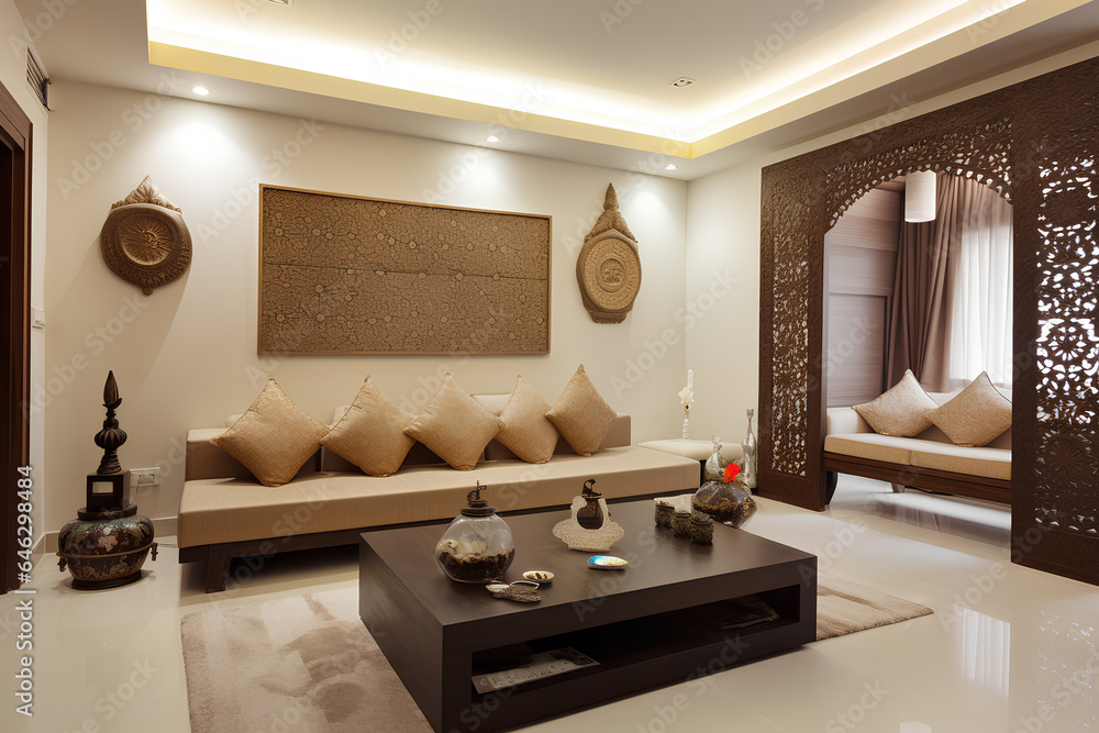 modern room