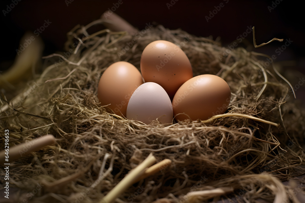 eggs in the nest eggs in the nest