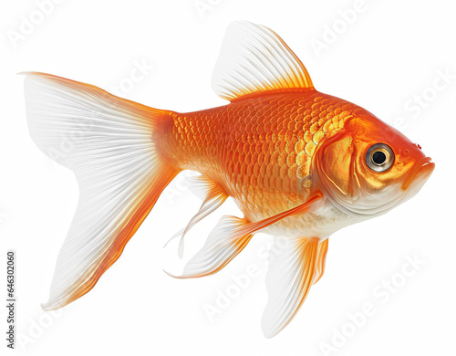 Photography Goldfish Isolated on transparent background png file