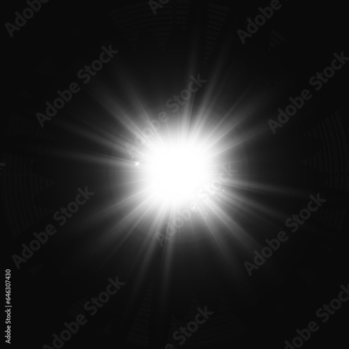 	
Vector transparent sunlight special lens flare light effect. Bright beautiful star. Light from the rays.	
