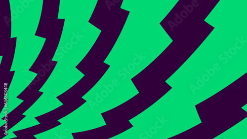abstract background with purple curvy lines on a green background.