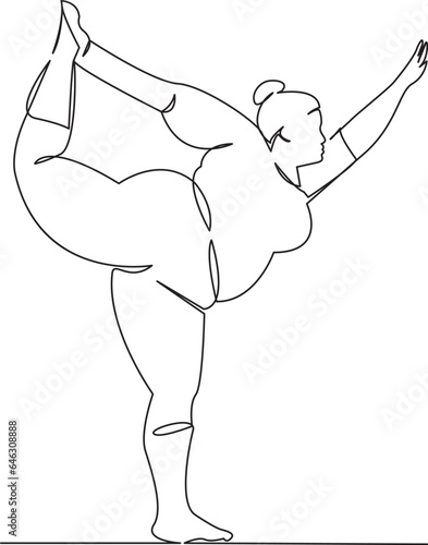 yoga for fat people
