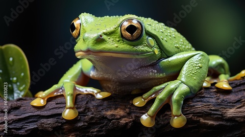 Tree Frog background © MBRAMO