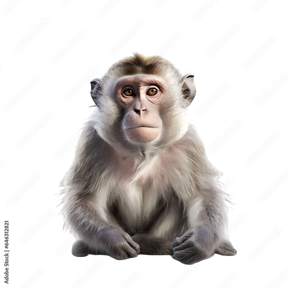 Obraz premium Monkey Magic - Nature's Playful Primate