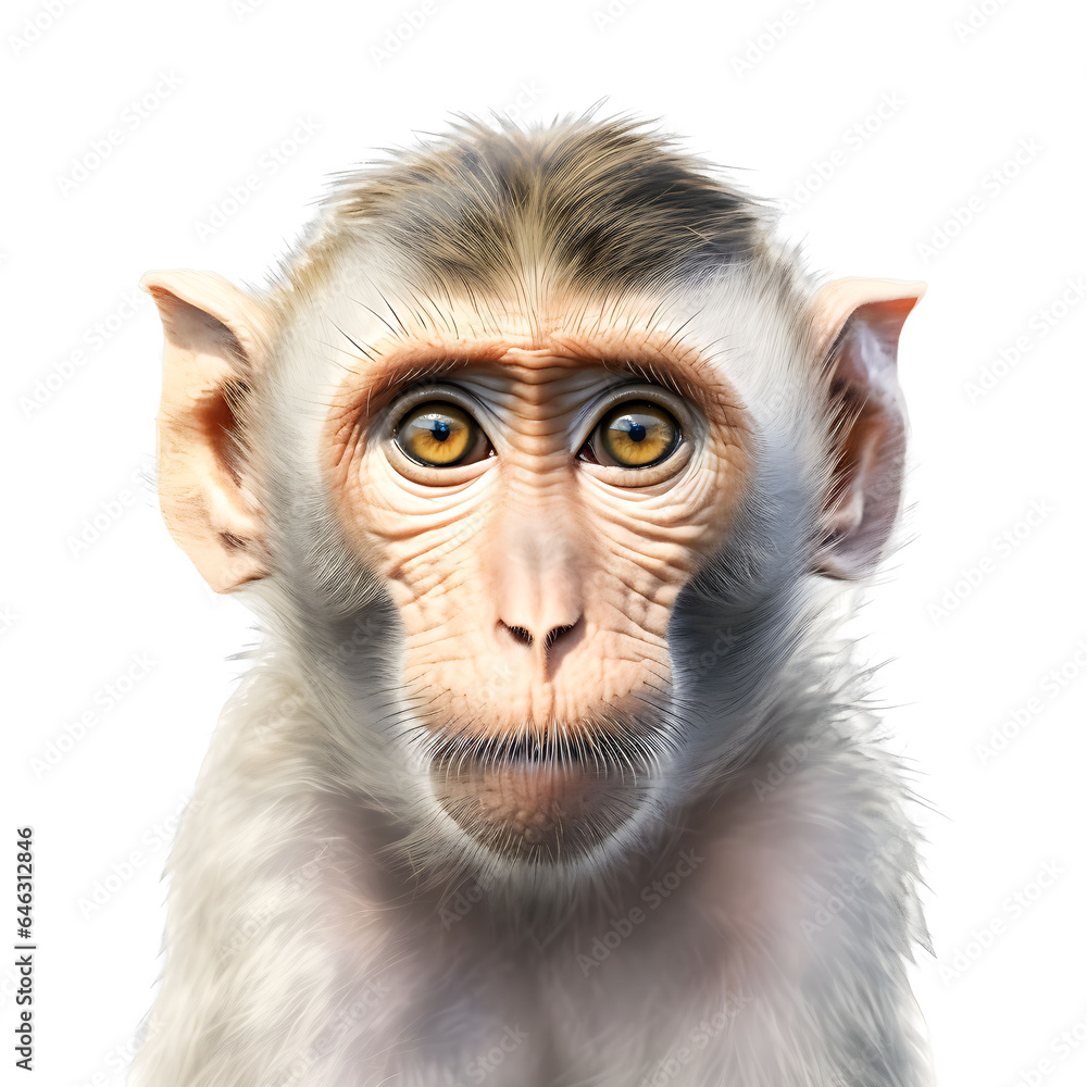 Obraz premium Monkey Magic - Nature's Playful Primate