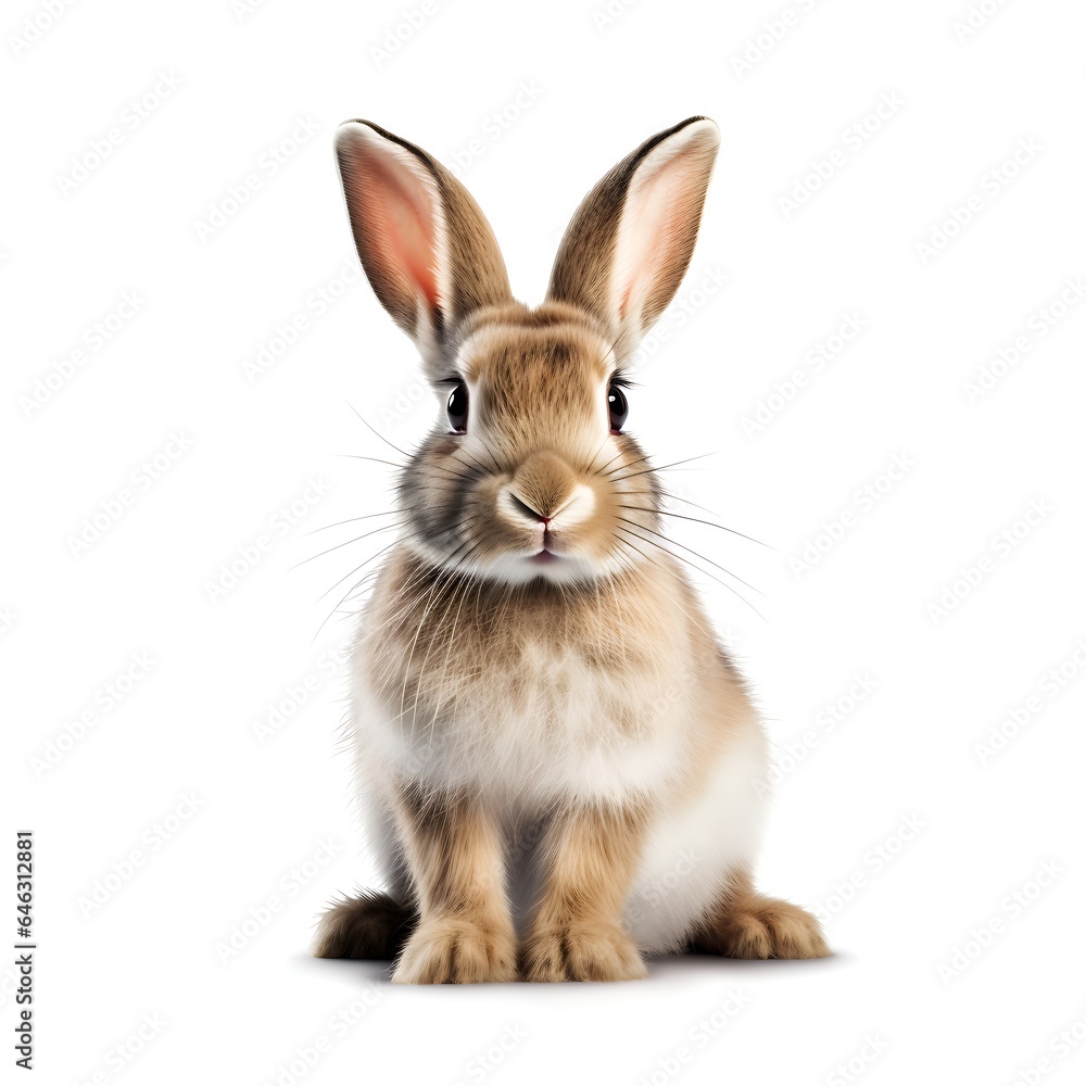 Rabbit's Innocence - Nature's Furry Delight Rabbit's Innocence - Nature's Furry Delight