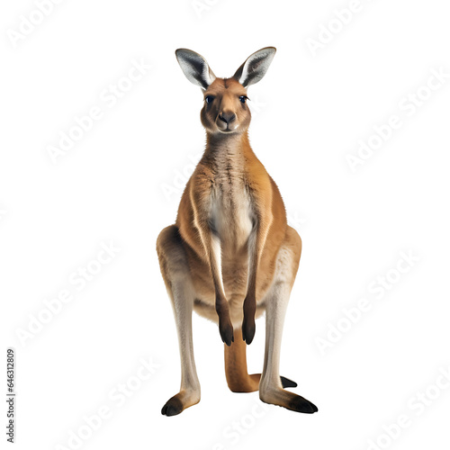 Kangaroo isolated © Luca