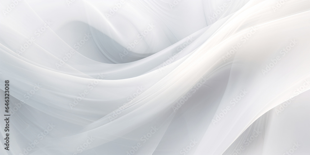 Soft and abstract white background - Generative AI Soft and abstract white background - Generative AI