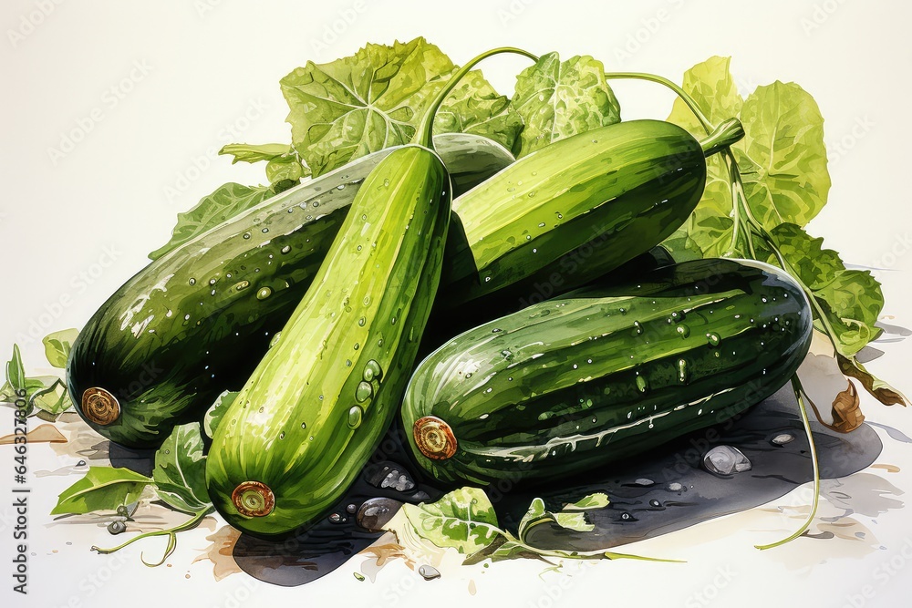 zucchini on the table zucchini on the table