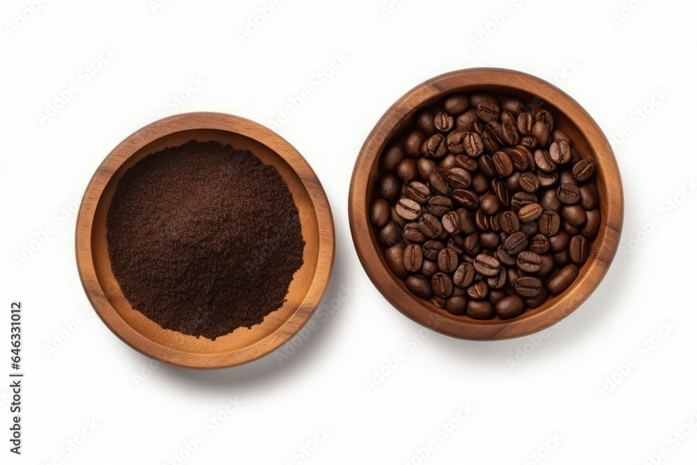 Coffee beans ground. Generate Ai Coffee beans ground. Generate Ai
