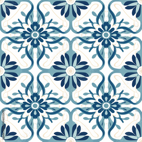 Floral Elegance Mosaic