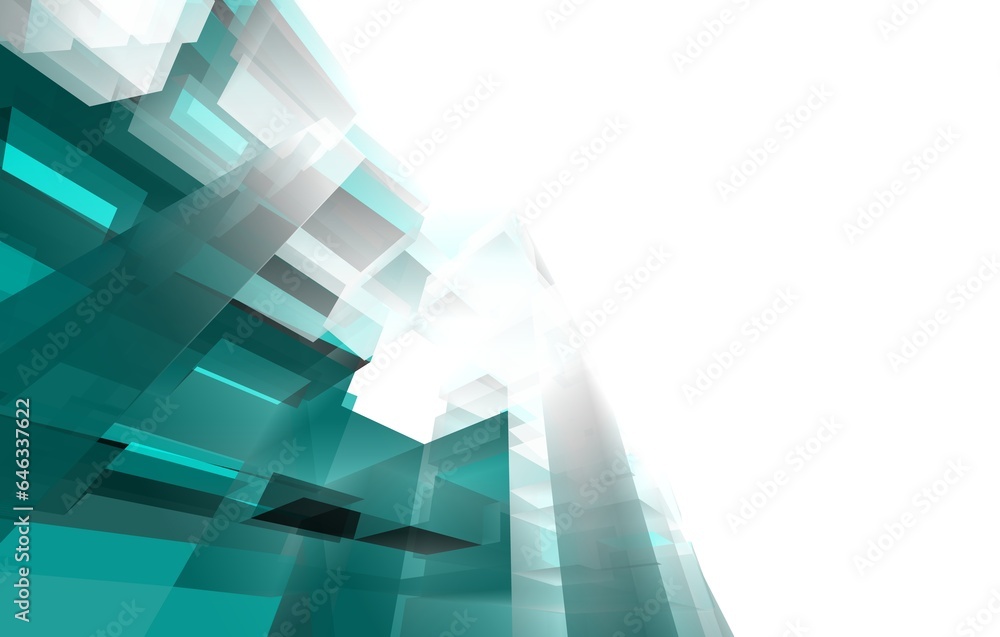 Architectural background 3d rendering 3d illustration Architectural background 3d rendering 3d illustration