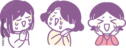 推しが尊すぎて涙を流す女性たち